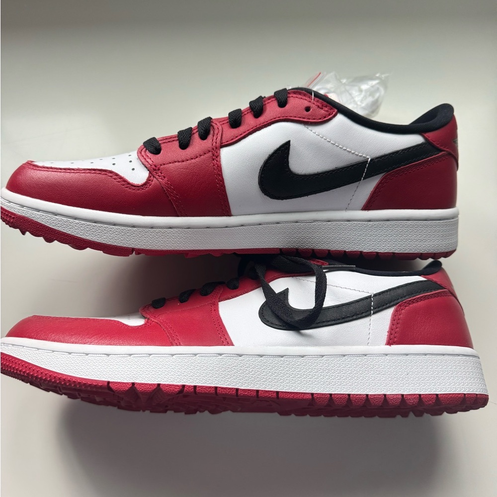 Nike Red Jordan Golf Sneakers Red sz 10